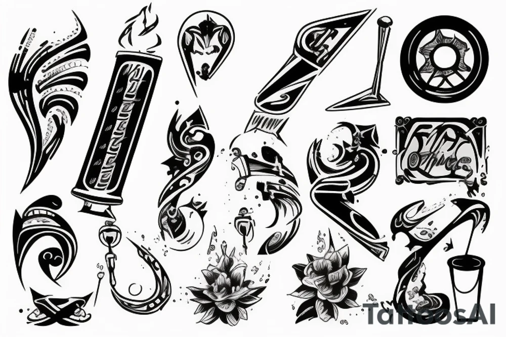 formula 1 tattoo idea