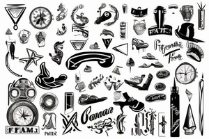 formula 1 tattoo idea