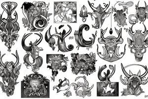 december capricorn tattoo idea