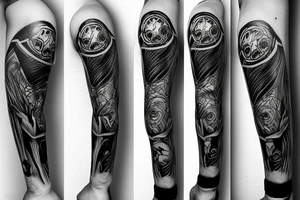 soccer rain tattoo idea