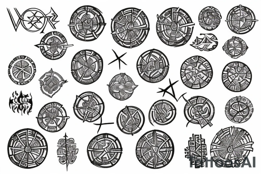 Vegvisir tattoo tattoo idea