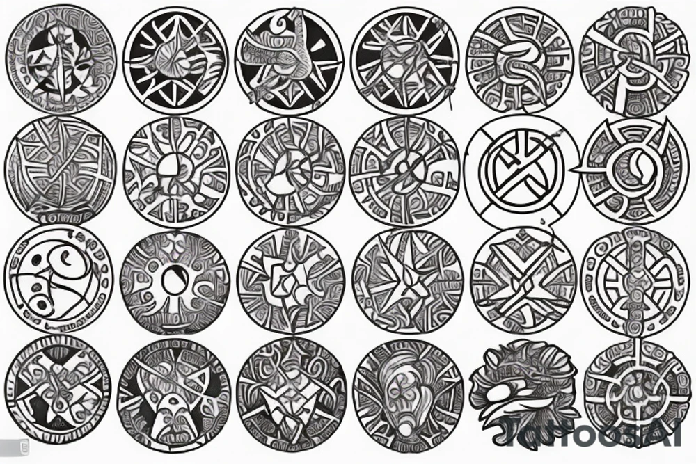Vegvisir tattoo tattoo idea