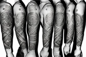 Long Vegvisir tattoo tattoo idea