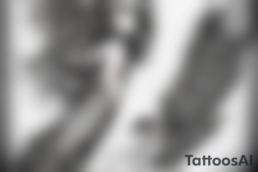 Angel tattoo idea