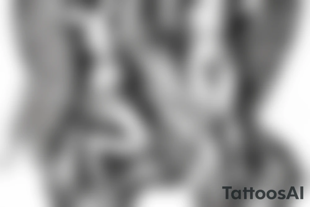 Angel tattoo idea