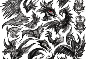 Rakan from league of legends tattoo idea