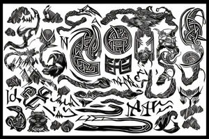 Norse writing tattoo idea