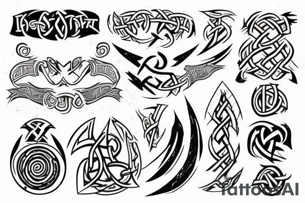 Norse writing tattoo idea