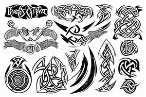 Norse writing tattoo idea