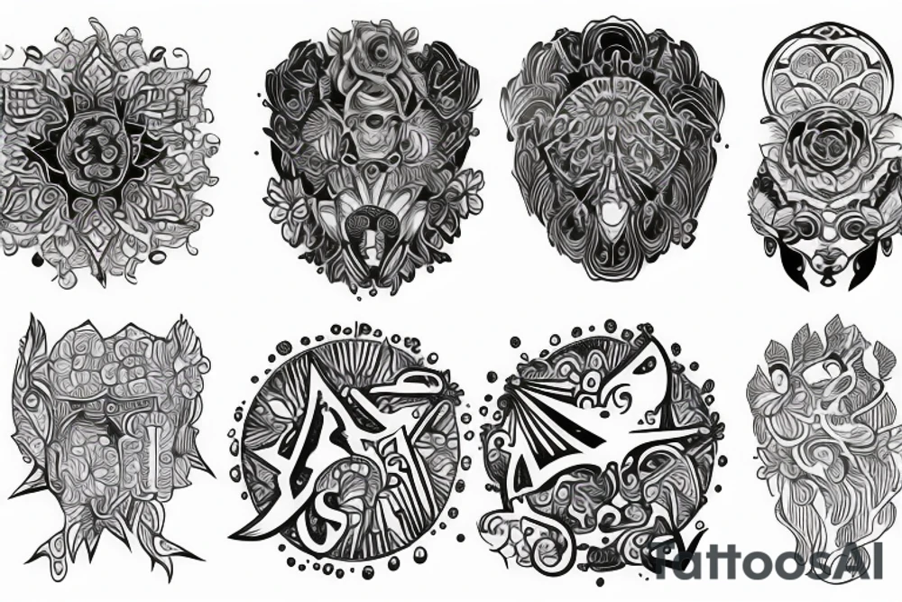 Something that represents mindfulness tattoo idea