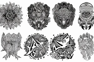 Something that represents mindfulness tattoo idea