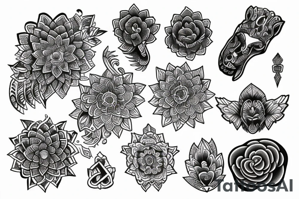 Something that represents mindfulness tattoo idea