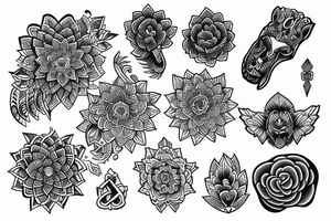 Something that represents mindfulness tattoo idea
