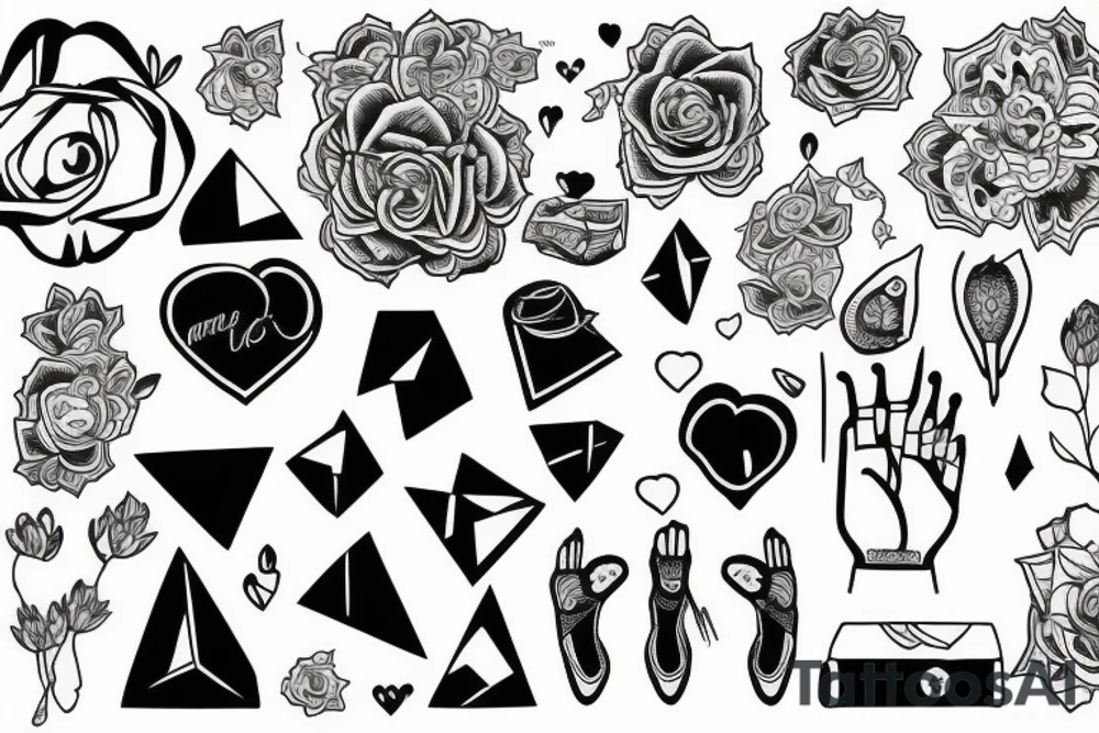 Present mindedness and empathy tattoo idea