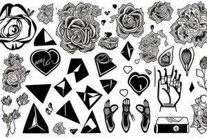Present mindedness and empathy tattoo idea