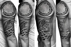 Empathy quarter sleeve tattoo idea