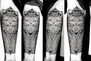 lioness tattoo idea