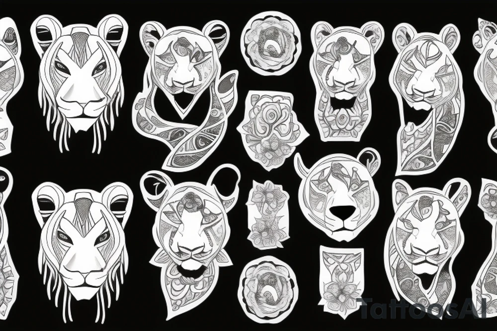 lioness tattoo idea