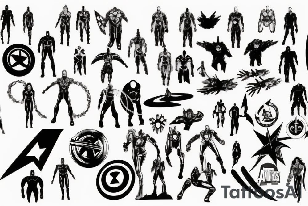 avengers tattoo idea