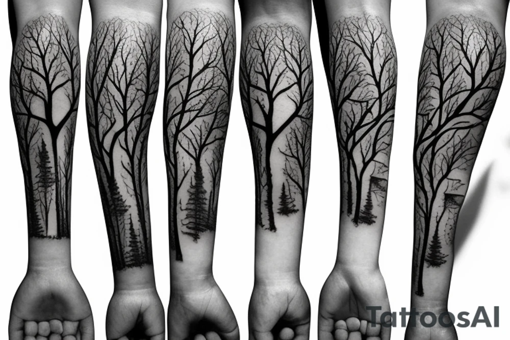 elegant wrap around forearm tree tattoo tattoo idea elegant wrap around forearm tree tattoo tattoo idea