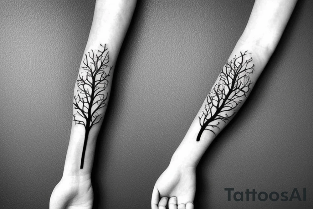 elegant wrap around forearm tree tattoo tattoo idea elegant wrap around forearm tree tattoo tattoo idea