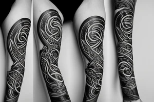 elegant wrap around forearm vine
tattoo tattoo idea