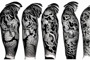 Raijin tattoo idea