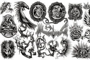 mythological tattoo idea
