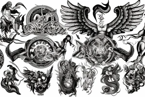 mythological tattoo idea