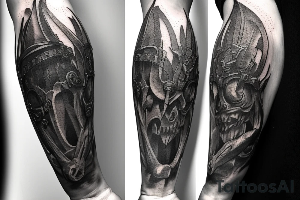 Dark souls bonfire tattoo idea