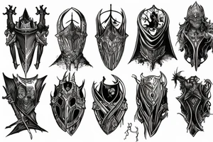Dark souls artorias tattoo idea