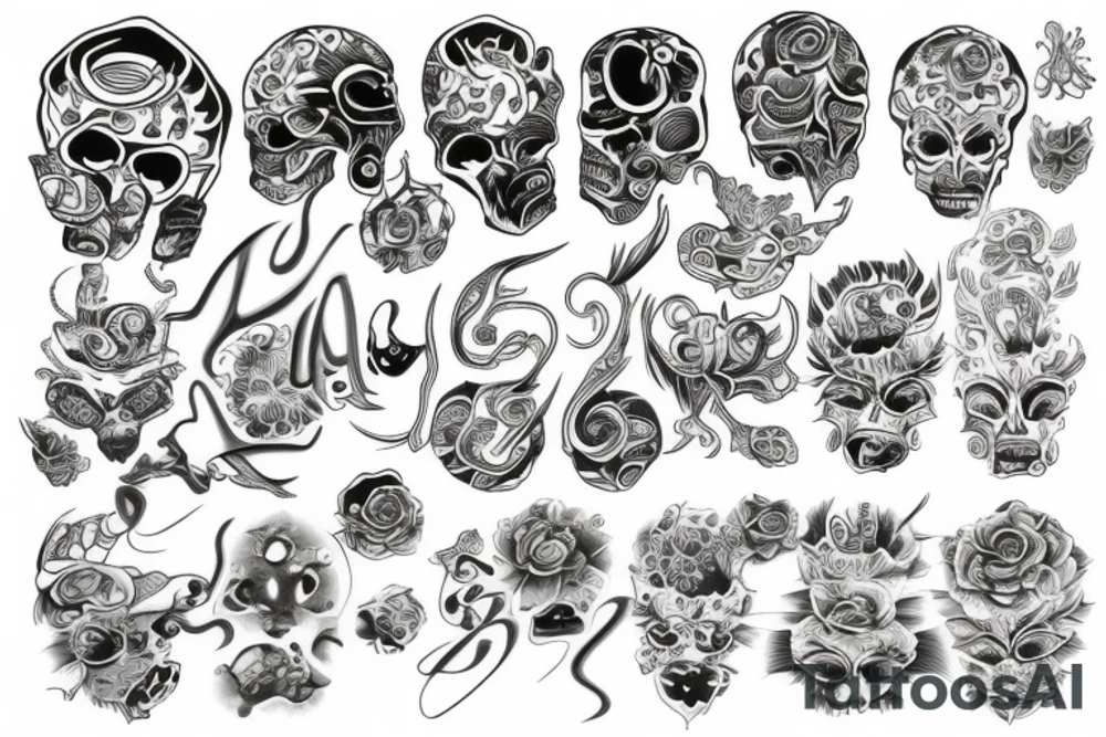 Zouwu tattoo idea