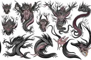 zouyu creature tattoo idea