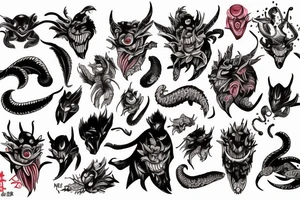 zouyu creature tattoo idea