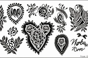 A tattoo for my mom named Aneesa tattoo idea