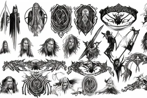 Lord of the rings tattoo idea