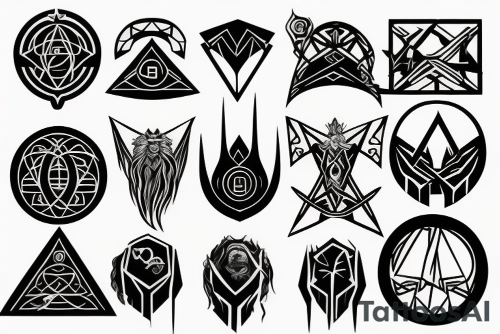 Lord of the rings tattoo idea