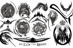 Lord of the rings tattoo idea