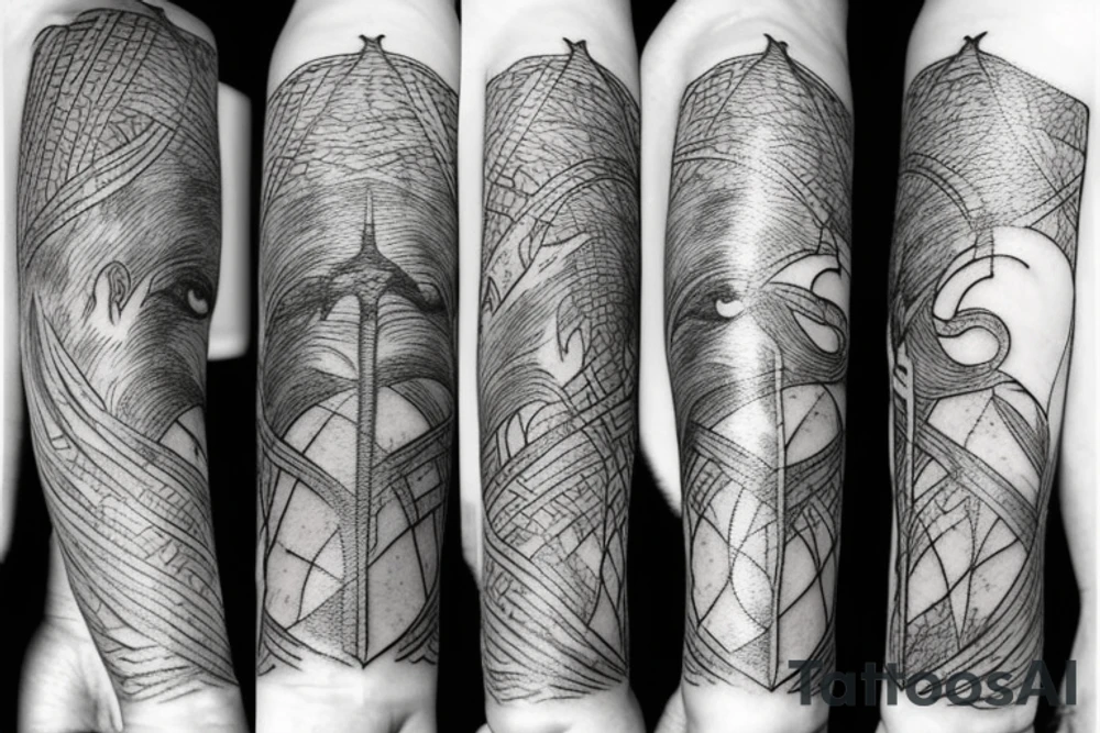 Lord of the rings tattoo idea