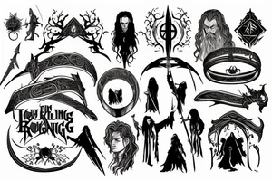 Lord of the rings tattoo idea