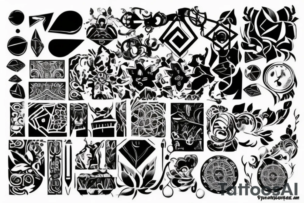 Ворон в черной шляпе держащий струны tattoo idea
