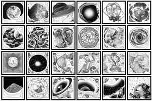 tattoo to describe the smallness of the human being in relation to the immensity of the universe tattoo idea
