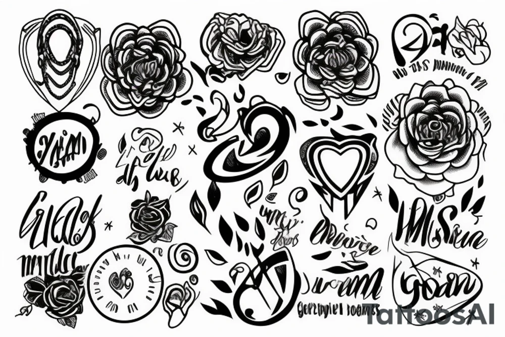goals tattoo idea