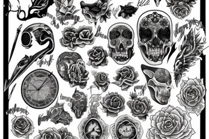 Something to help me remember I have goals to achieve tattoo idea