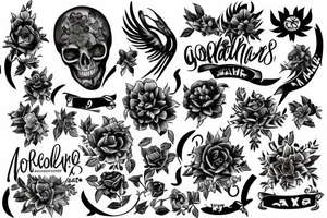 Something to help me remember I have goals to achieve tattoo idea