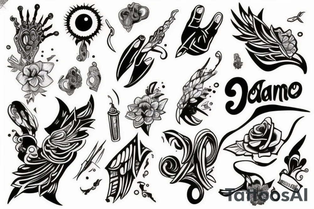 finger tattoos tattoo idea