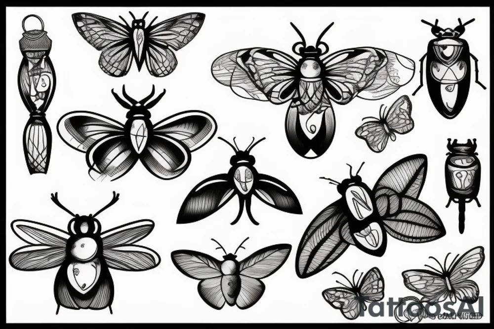 bugs tattoo idea