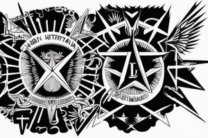 Illuminati, CIA, MK Ultra tattoo idea