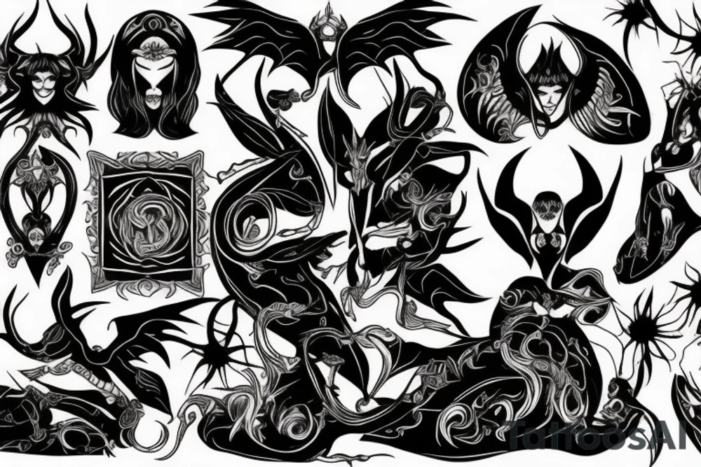 Succubus womb tattoo tattoo idea
