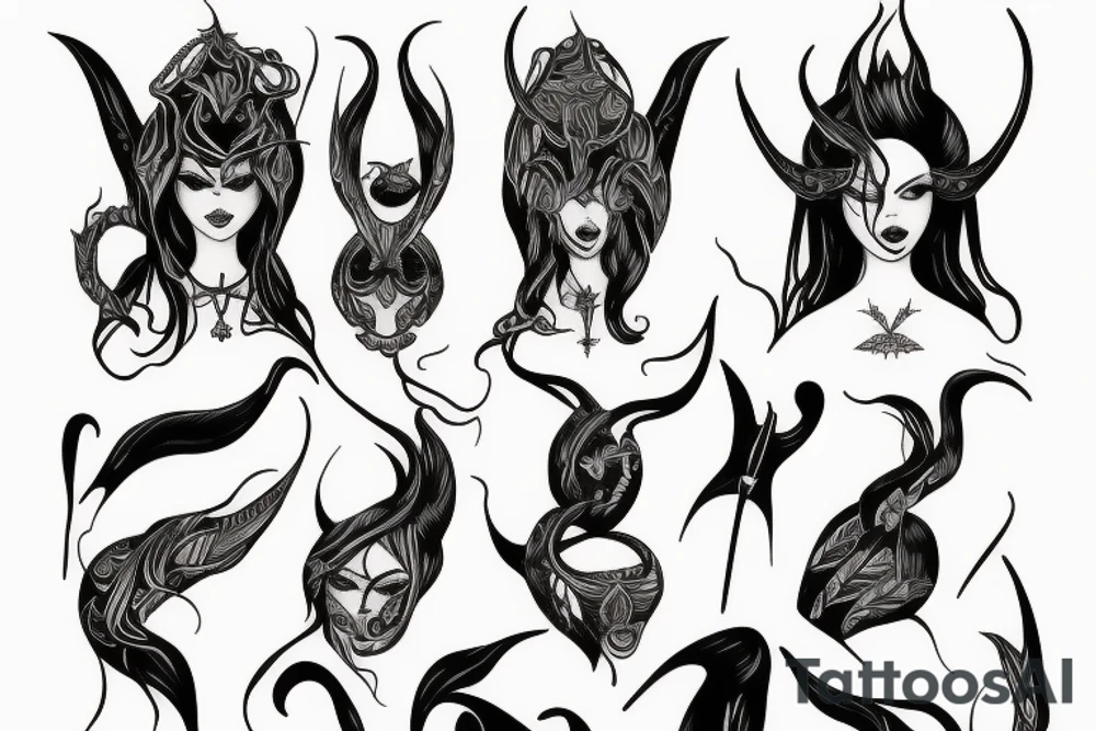 Succubus womb tattoo tattoo idea